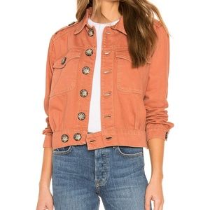 Free People Eisenhower Denim Jacket